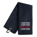 GolfPro Funny Embroidered Towel
