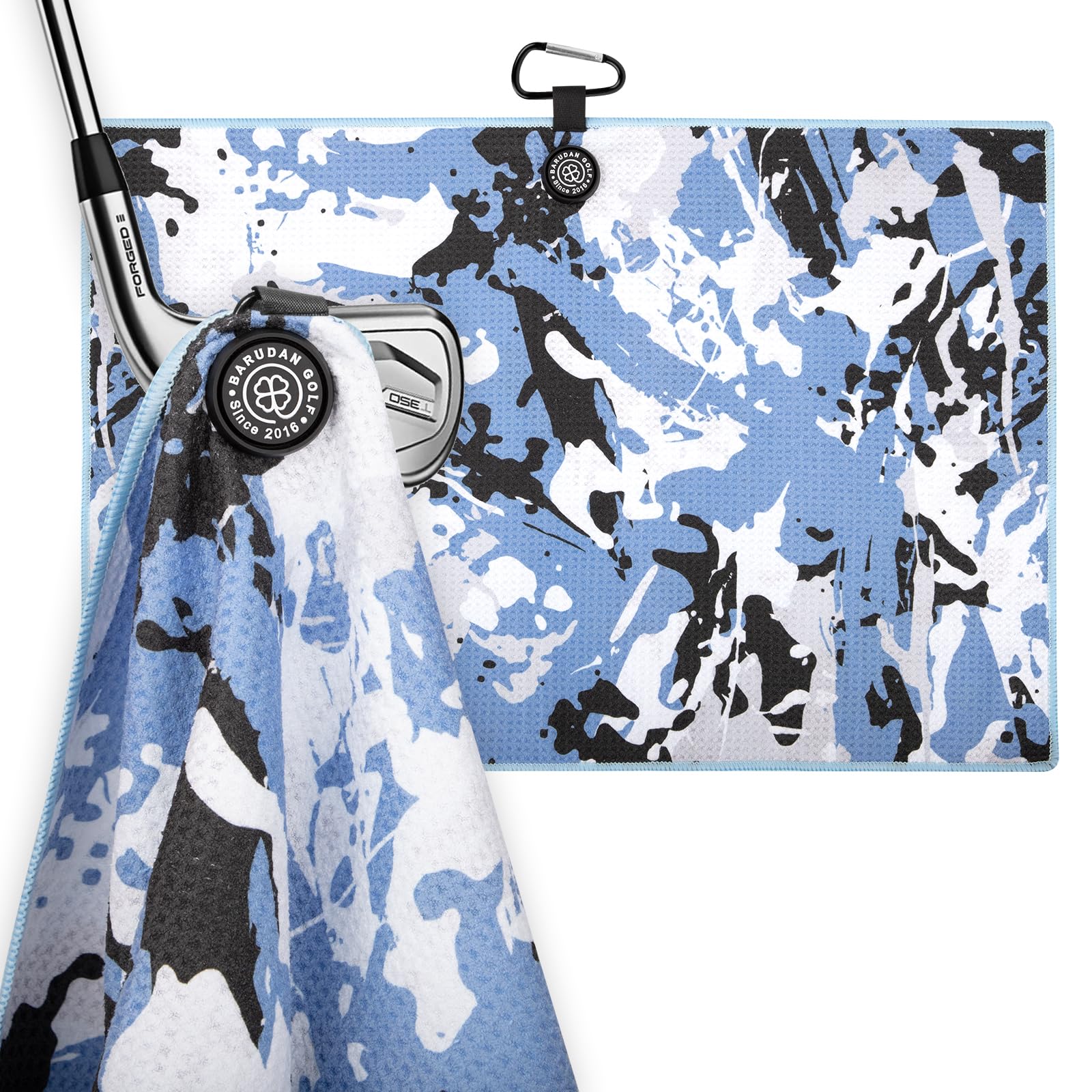 MagnetPro Microfiber Golf Towel with Carabiner